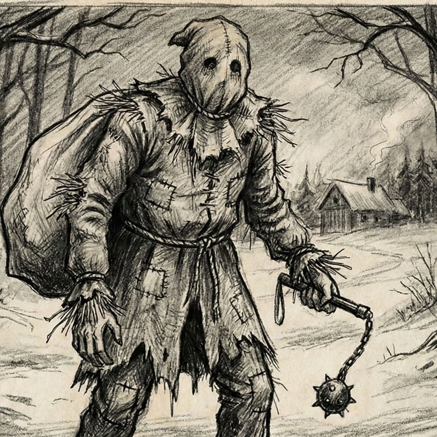 Episode 148: St. Nick’s Dirty Secret: The Belly-Slitter, a Horse Skull and The Christmas Scarecrow