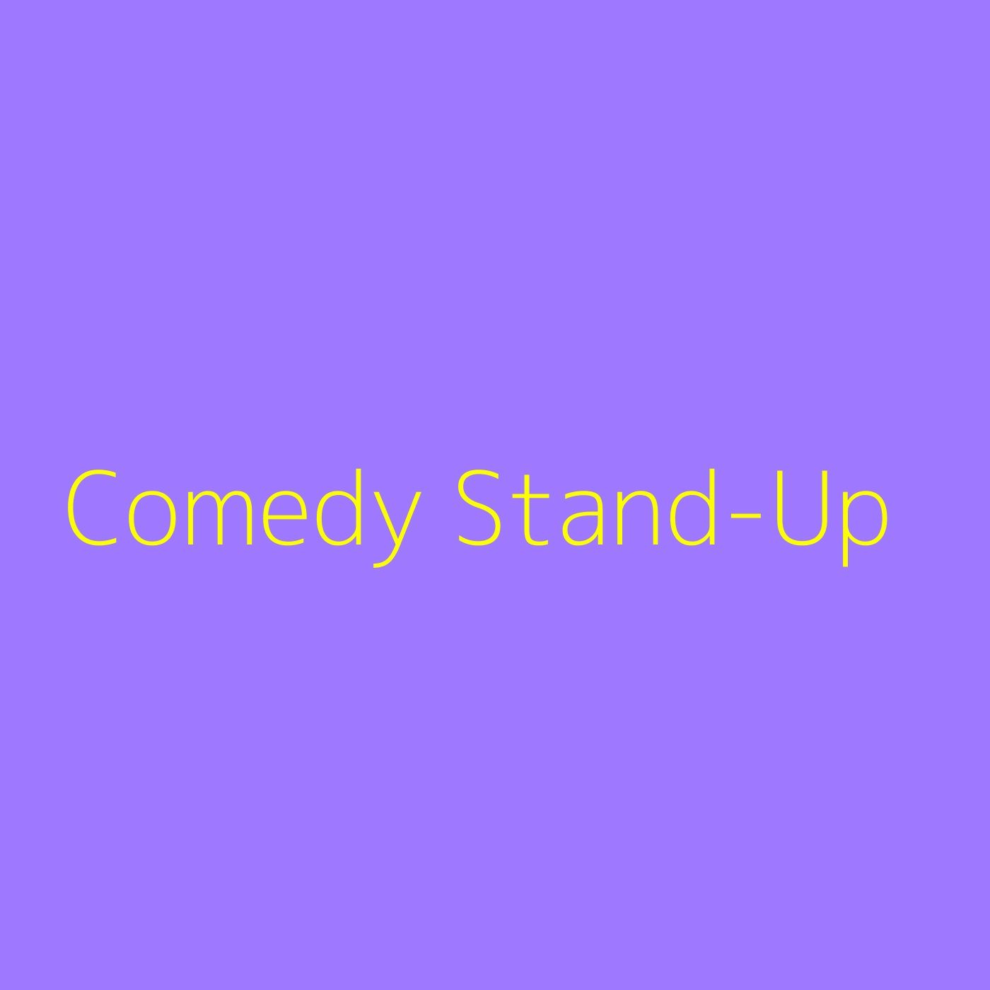 zMy Comdey Itunes Comedy Stand-Up