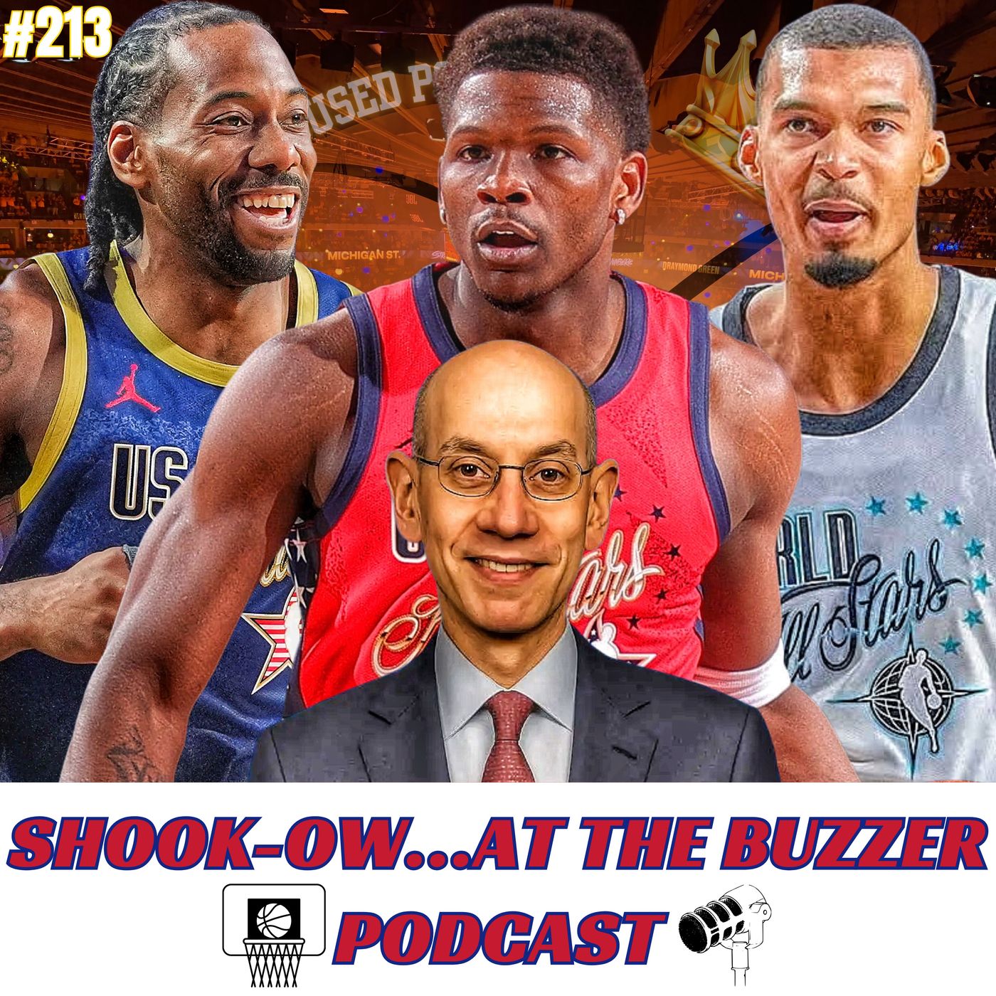 Is the NBA All-Star Game Back? USA vs World Format | Adam Silver on Tanking episode artwork