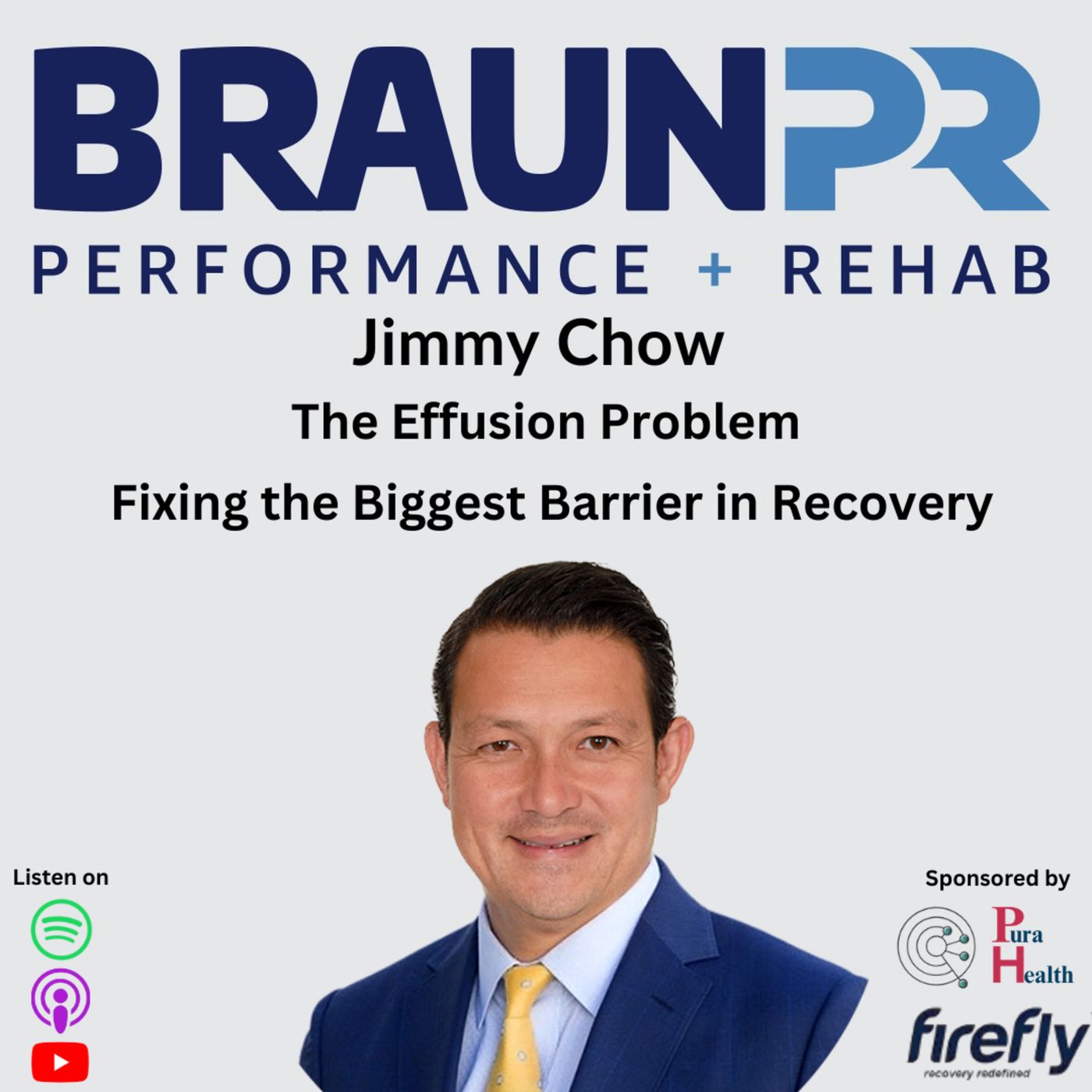 Jimmy Chow: The Effusion Problem: Fixing the Biggest Barrier in Recovery