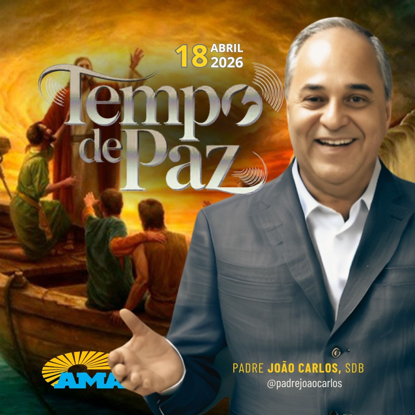 18/04/26 - Programa Padre João Carlos | Tempo de Paz