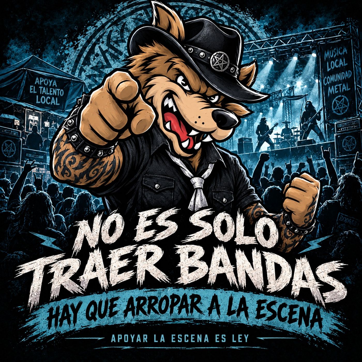 si quieres ser promotor en el metal tienes que arropar la escena episode artwork