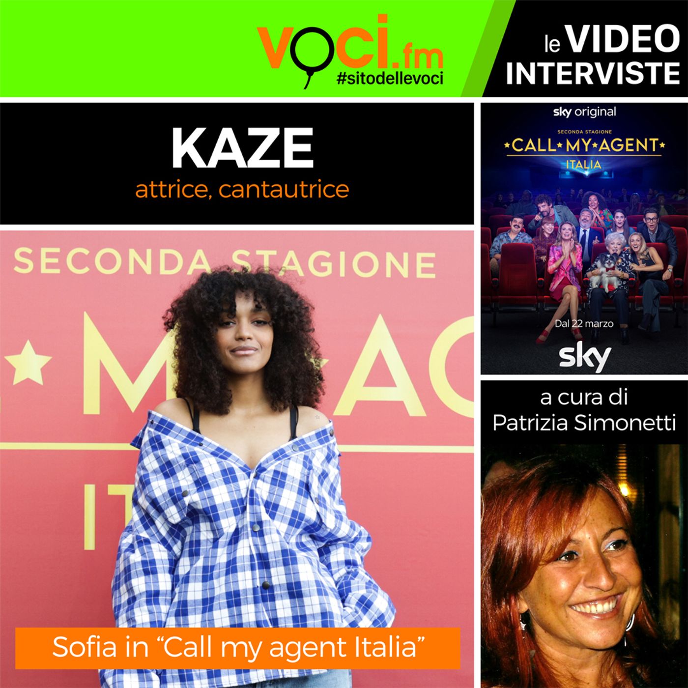 "CALL MY AGENT ITALIA 2": KAZE su VOCI.fm - clicca play e ascolta l'intervista episode artwork