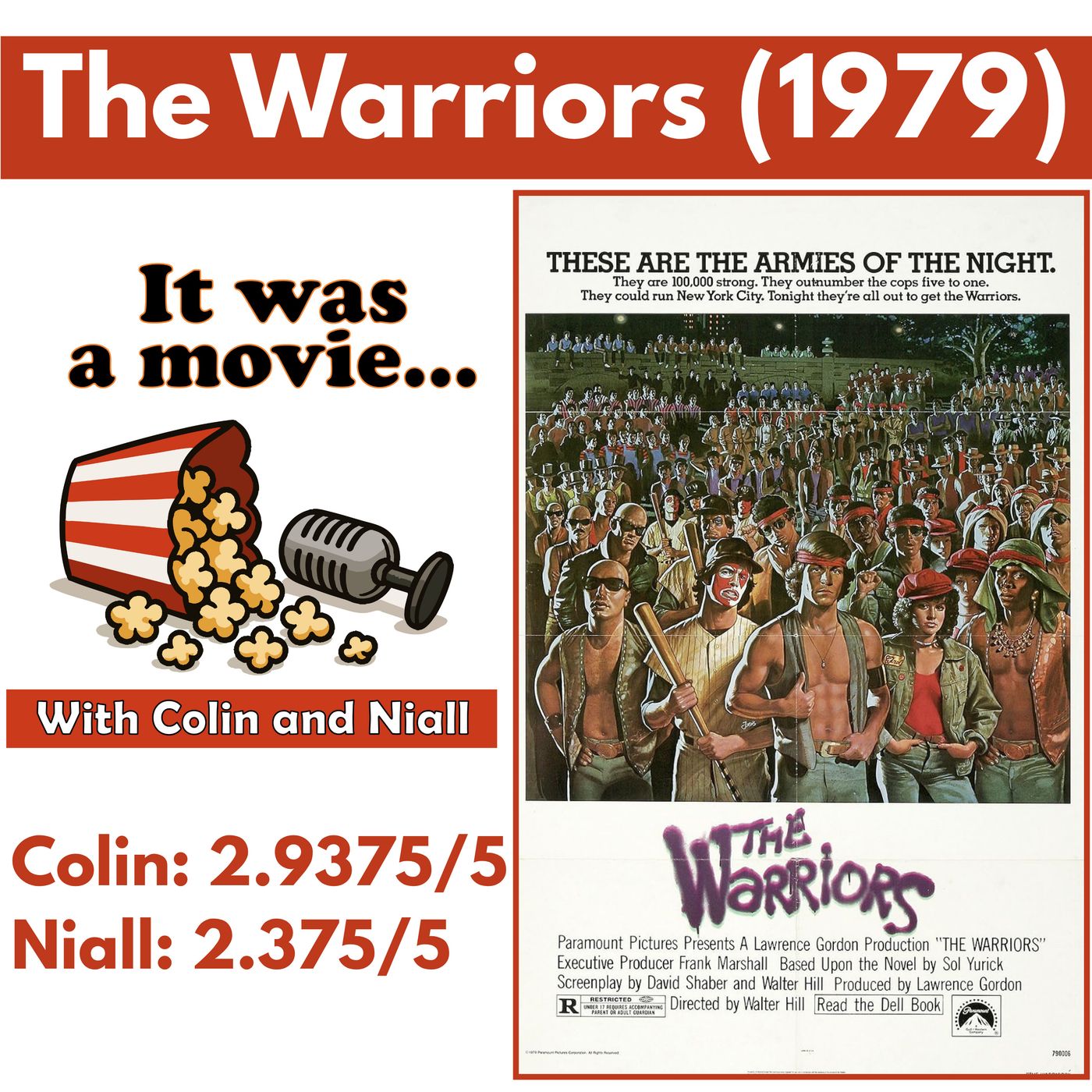 172. The Warriors (1979) episode artwork