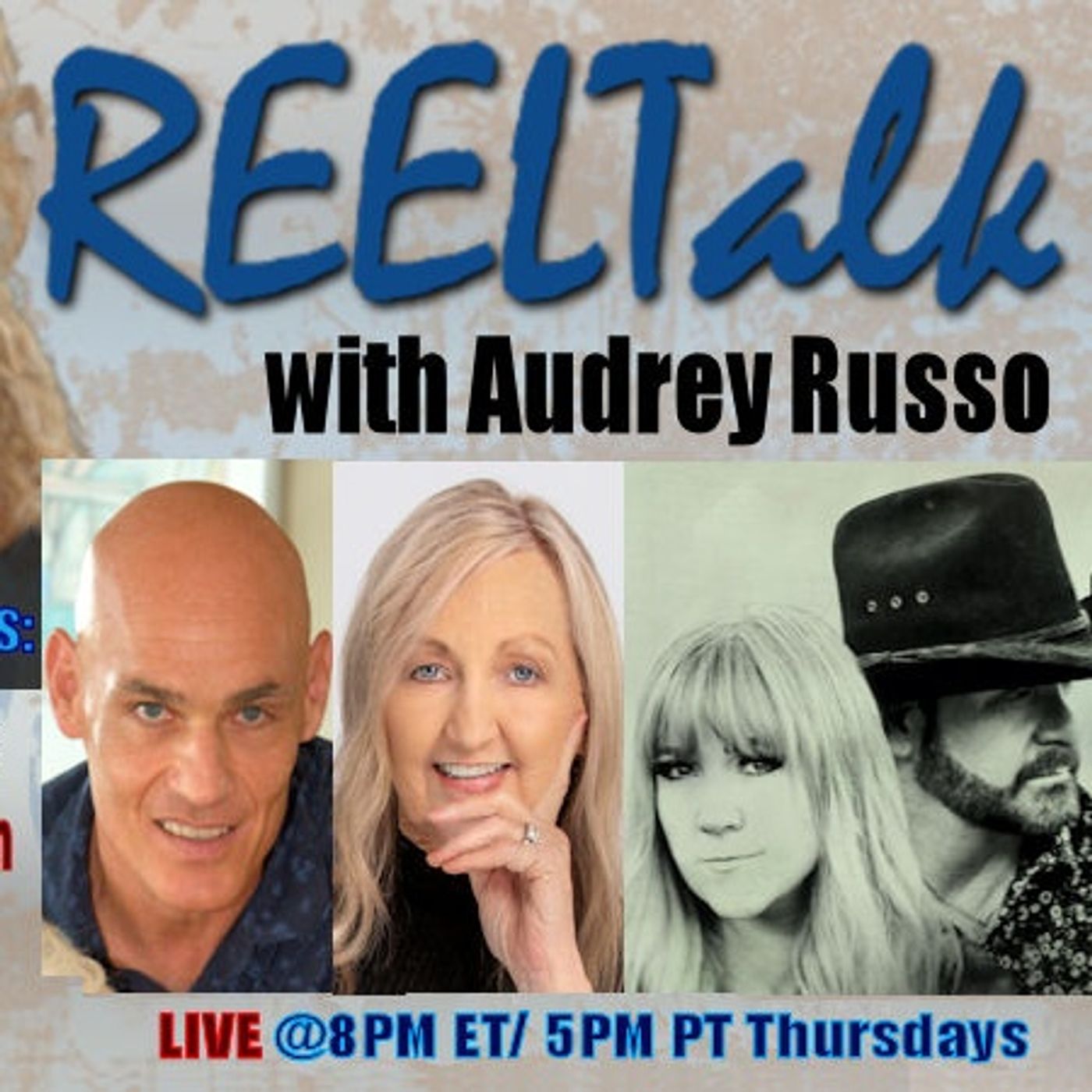 REELTalk: Bestselling Author-Comedy Writer Martha Bolton, Award-Winning Country Duo Herrick and Larry Strauss author of Light Man episode artwork