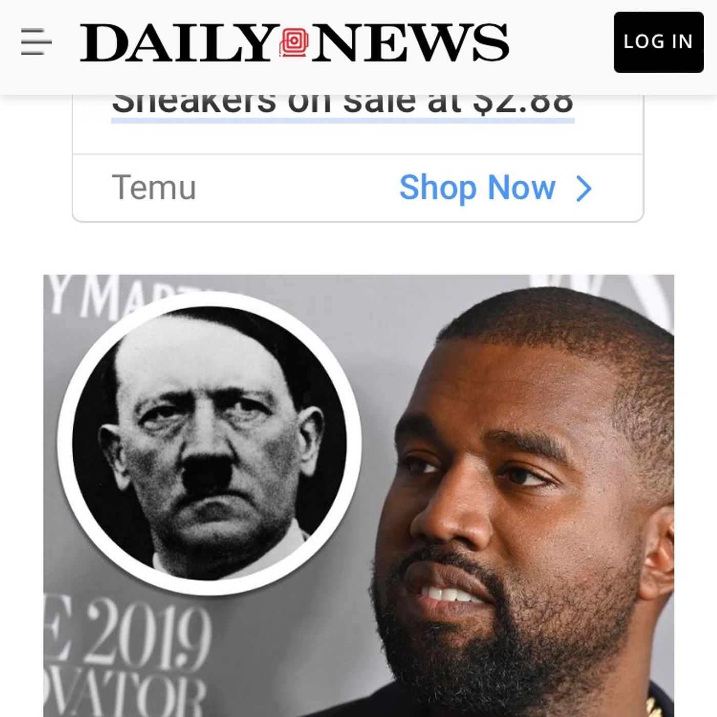 Apparently Kanye West Wanted to Name His album after German Dictator yes Adolf Hitler episode artwork