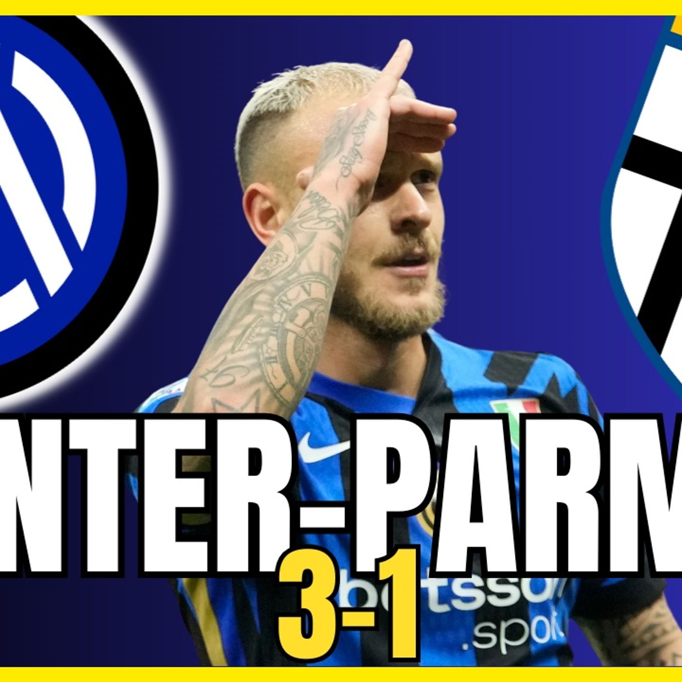 INTER PARMA 3-1: MKHITARYAN PADRONE DEL CAMPO! CHE PERLA DI DIMARCO!