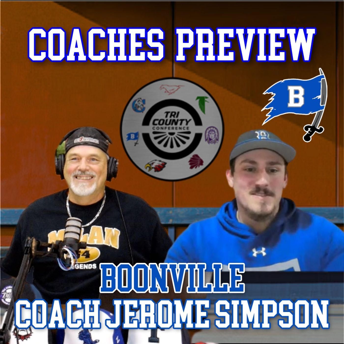 T.C.C. Coaches Preview | Booneville Coach Jerome Simpson | YBMcast episode artwork