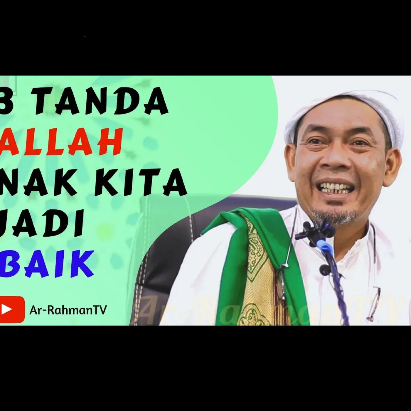 Ustaz Ahmad Rizam - 3 Tanda ALLAH Nak Kita JADI BAIK episode artwork