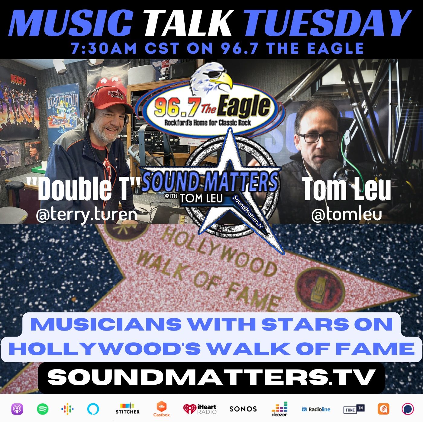 (MTT108): Musicians with Stars on Hollywood's Walk of Fame