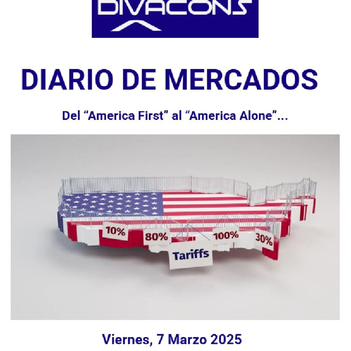 PODCAST en abierto DIARIO DE MERCADOS Viernes 7 Marzo 2025 episode artwork