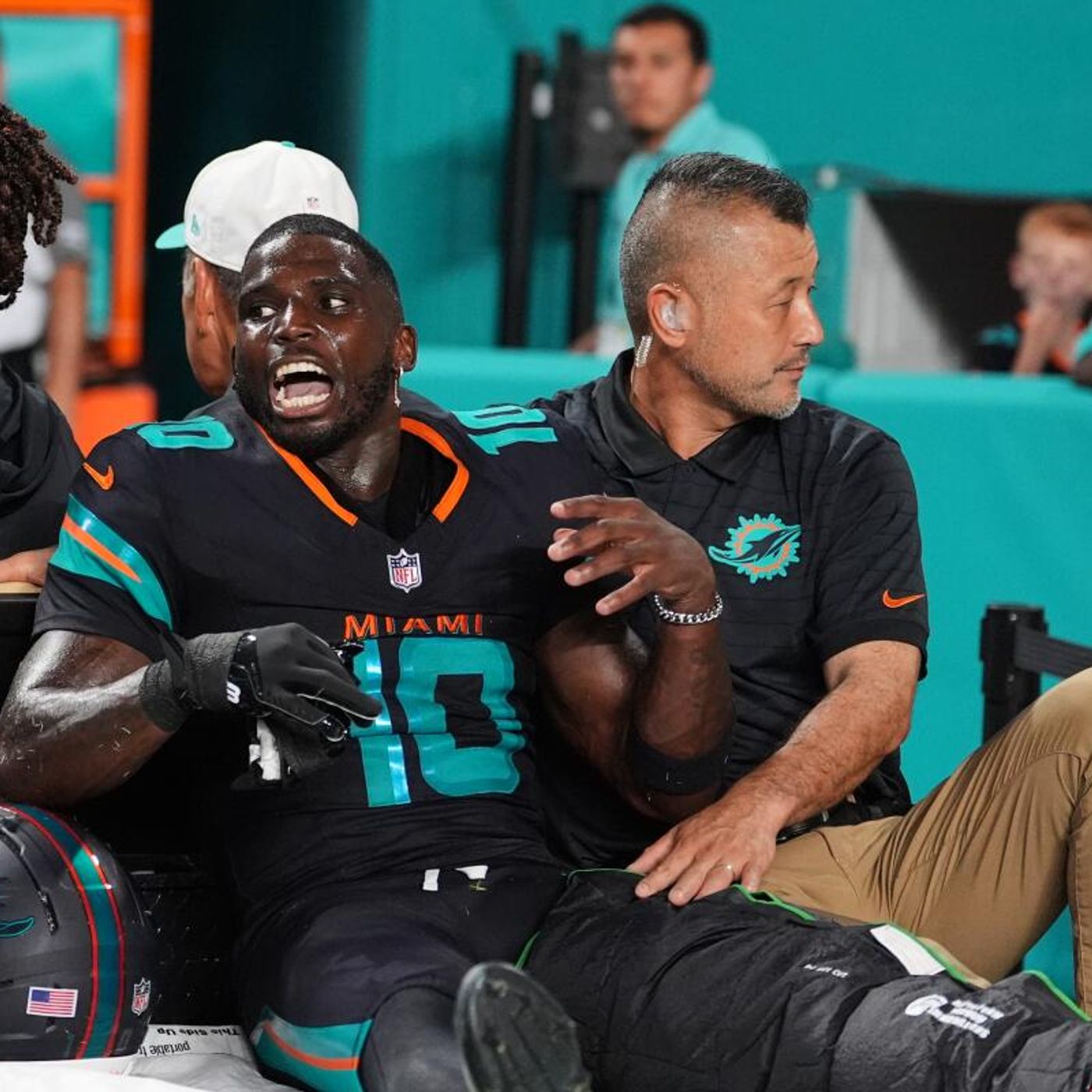 Tyreek Hill Seemed Too Happy....
