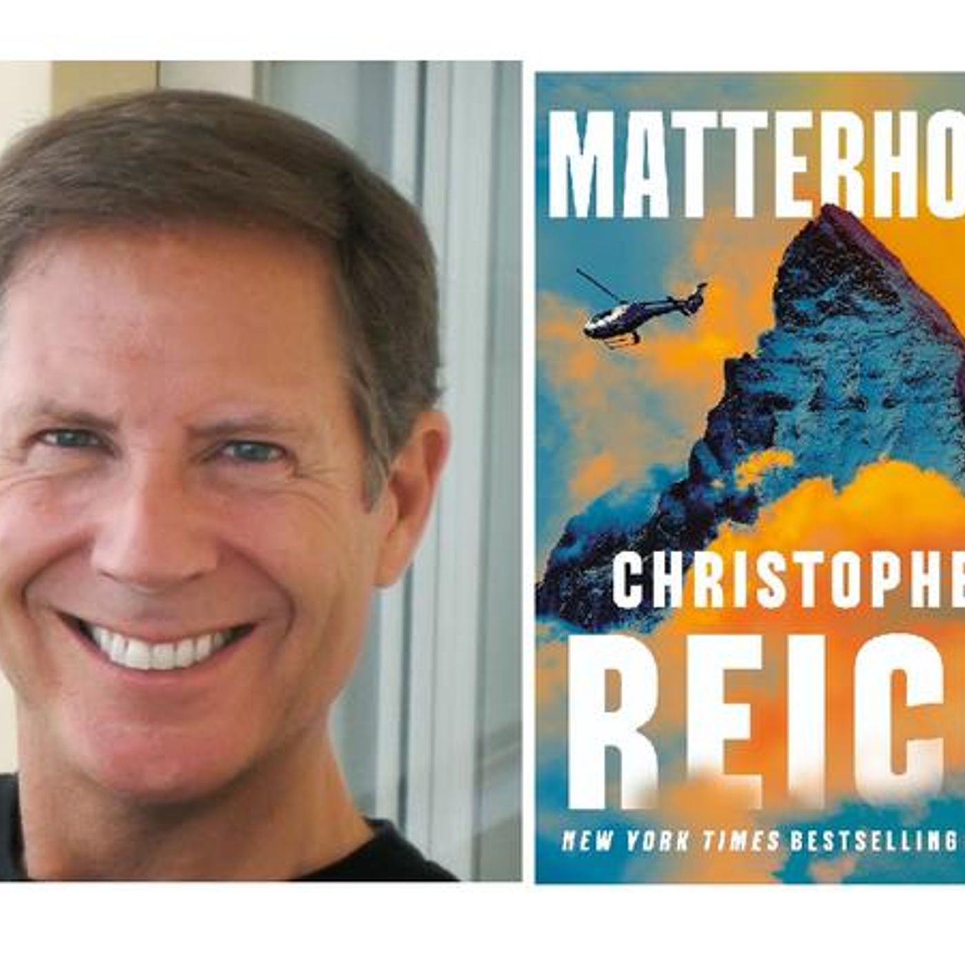 Author Christopher Reich discusses literary success, MATTERHORN episode artwork