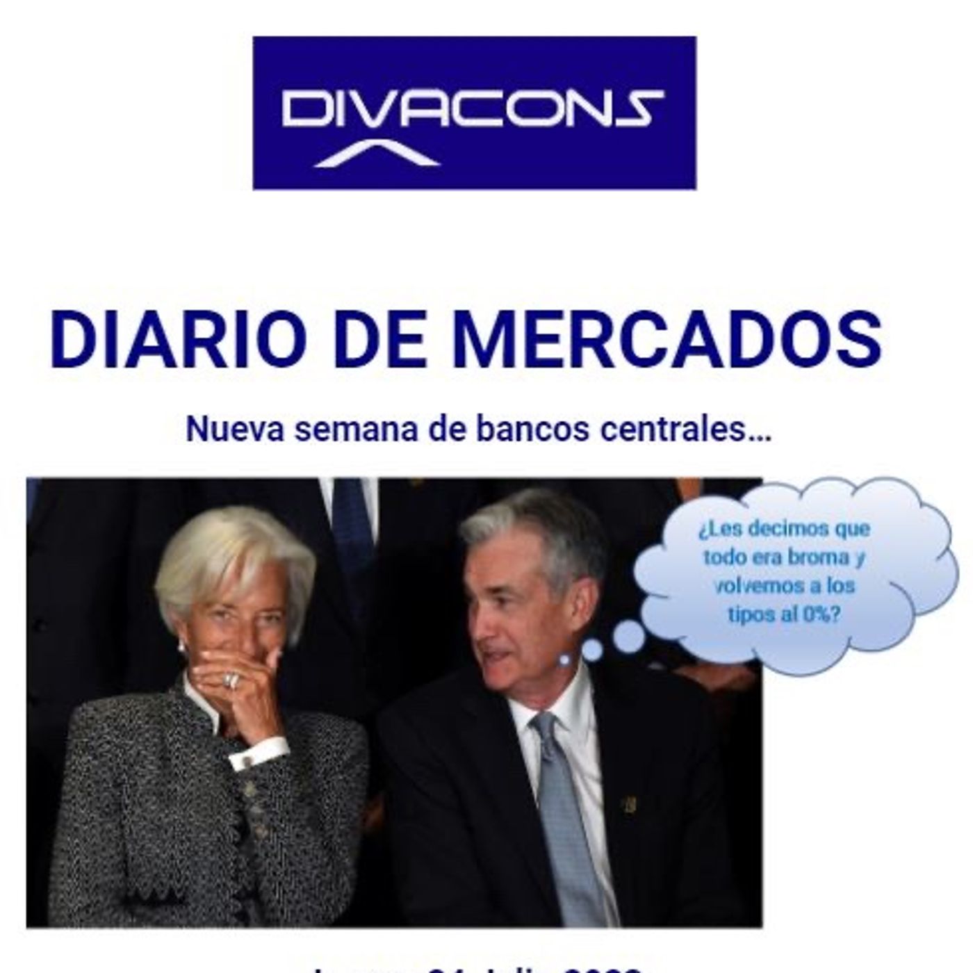 PODCAST DIARIO DE MERCADOS Lunes 24 Julio episode artwork