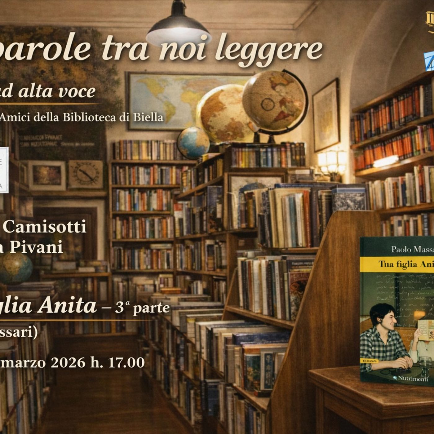 Le  parole tra noi leggere i libri ad alta voce - Mi figlia Anita   terza puntata episode artwork
