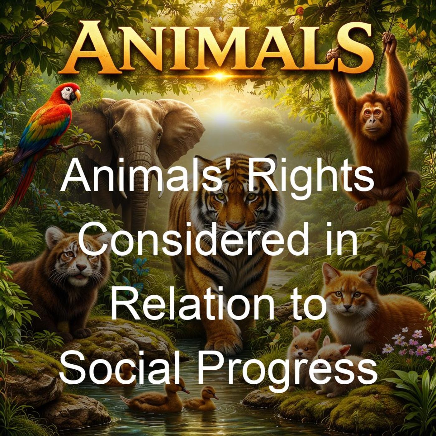 Animals' Rights Considered in Relation to Social Progress