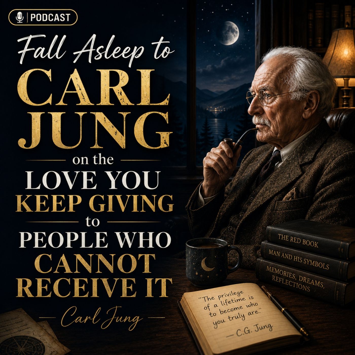 Fall Asleep to Carl Jung on the Love You Keep Giving to People Who Cannot Receive It