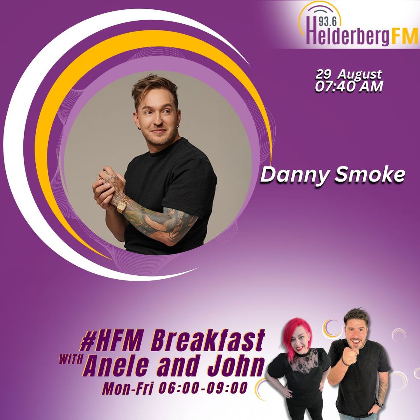 Danny Smoke Op #HFMBreakfast episode artwork
