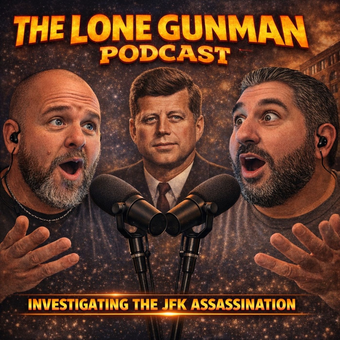 The Lone Gunman Podcast : JFK Assassination Artwork