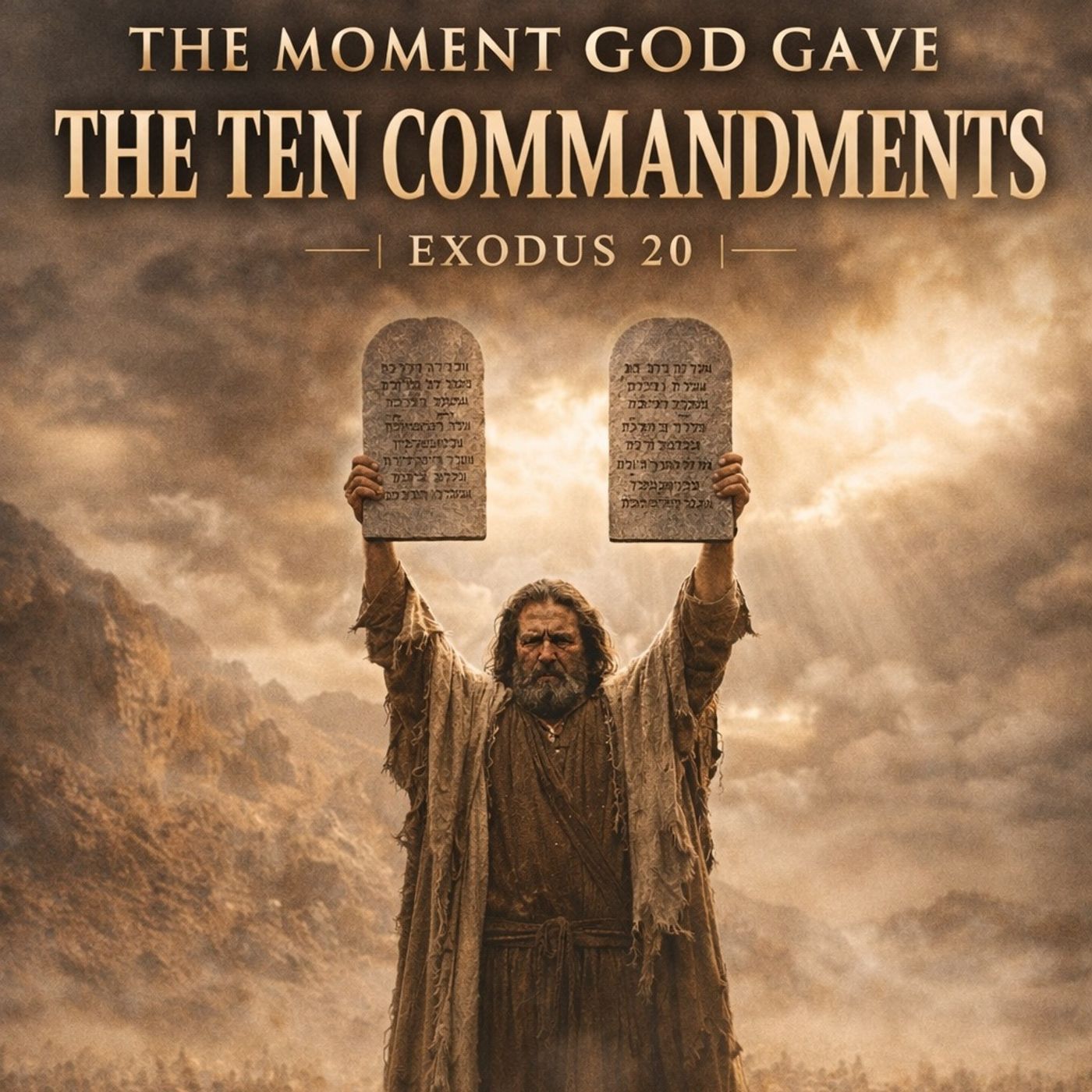 The Moment God Gave the Ten Commandments | Exodus 20 episode artwork