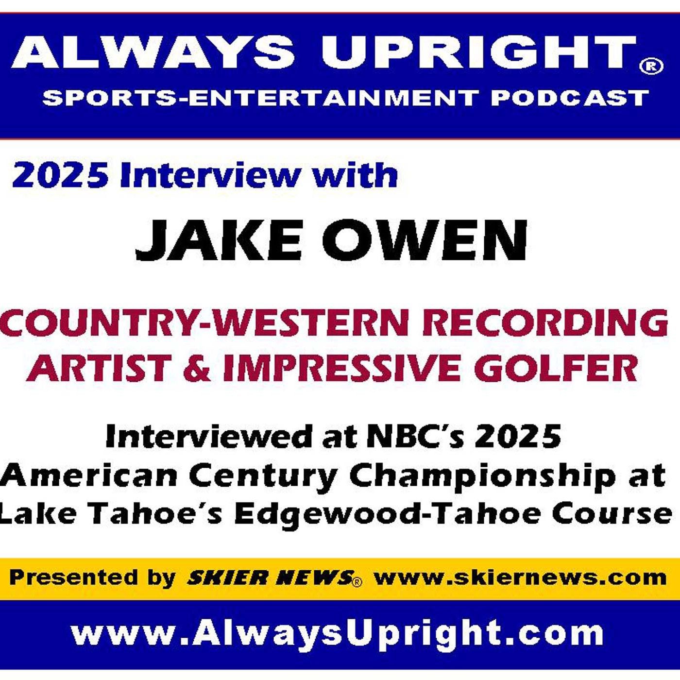 Jake Owen - 2025 Always Upright