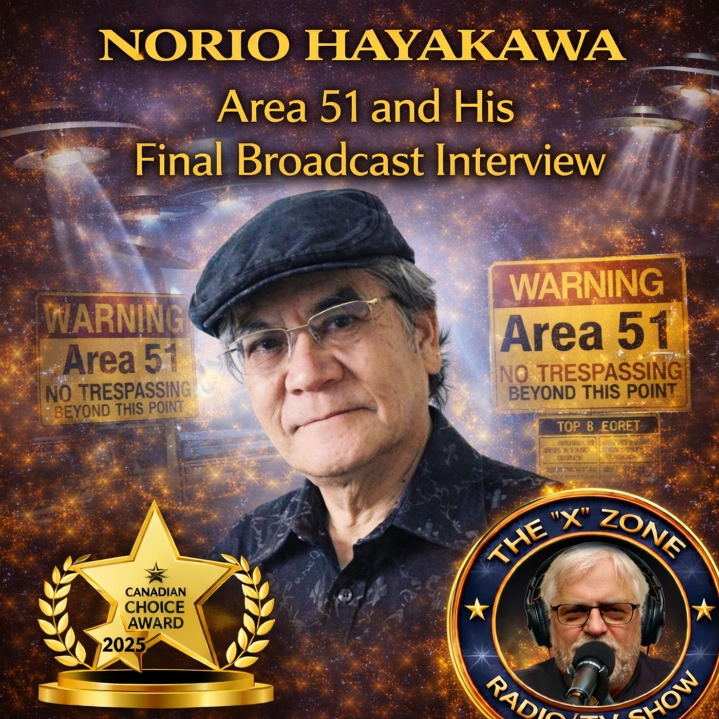 Rob McConnell Interviews - NORIO HAYAKAWA - Area 51 and His Final Broadcast Interview