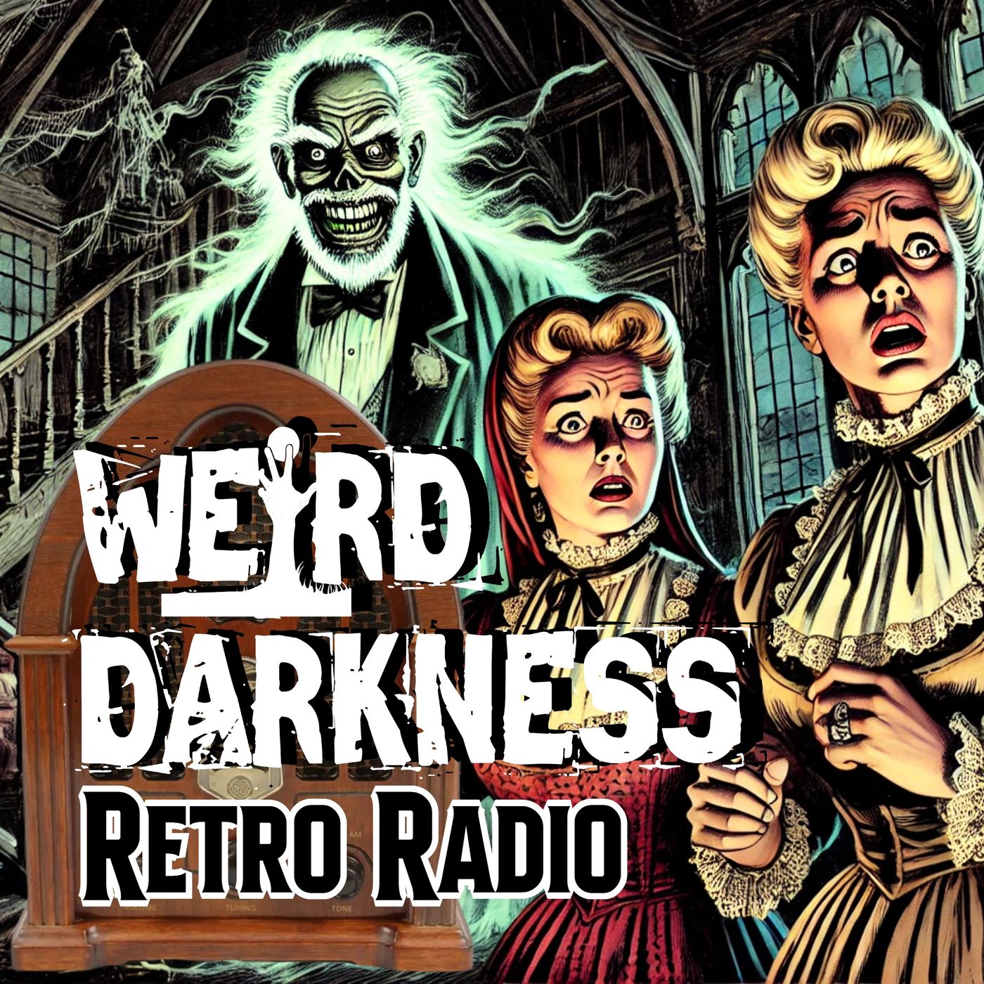 How Would You Feel If You Inherited a HAUNTED MANSION?: #RetroRadio EP0323 #WeirdDarkness - podcast episode cover