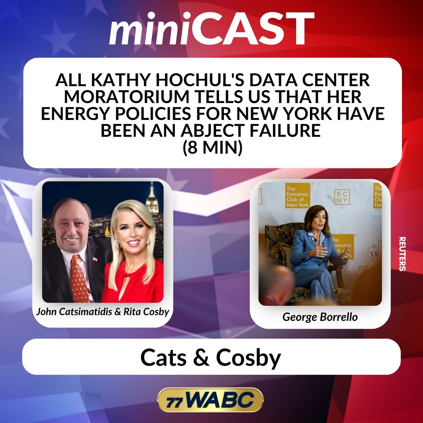 George Borrello: All Kathy Hochul's Data Center Moratorium Tells Us that Her Energy Policies for New York have Been an Abject Failure (8 min