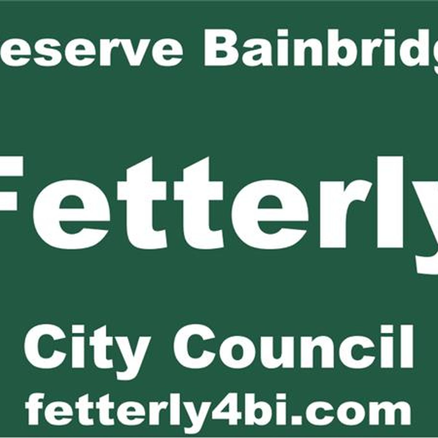Kevin Fetterly: Bainbridge Island (District 2 - North) Candidate episode artwork