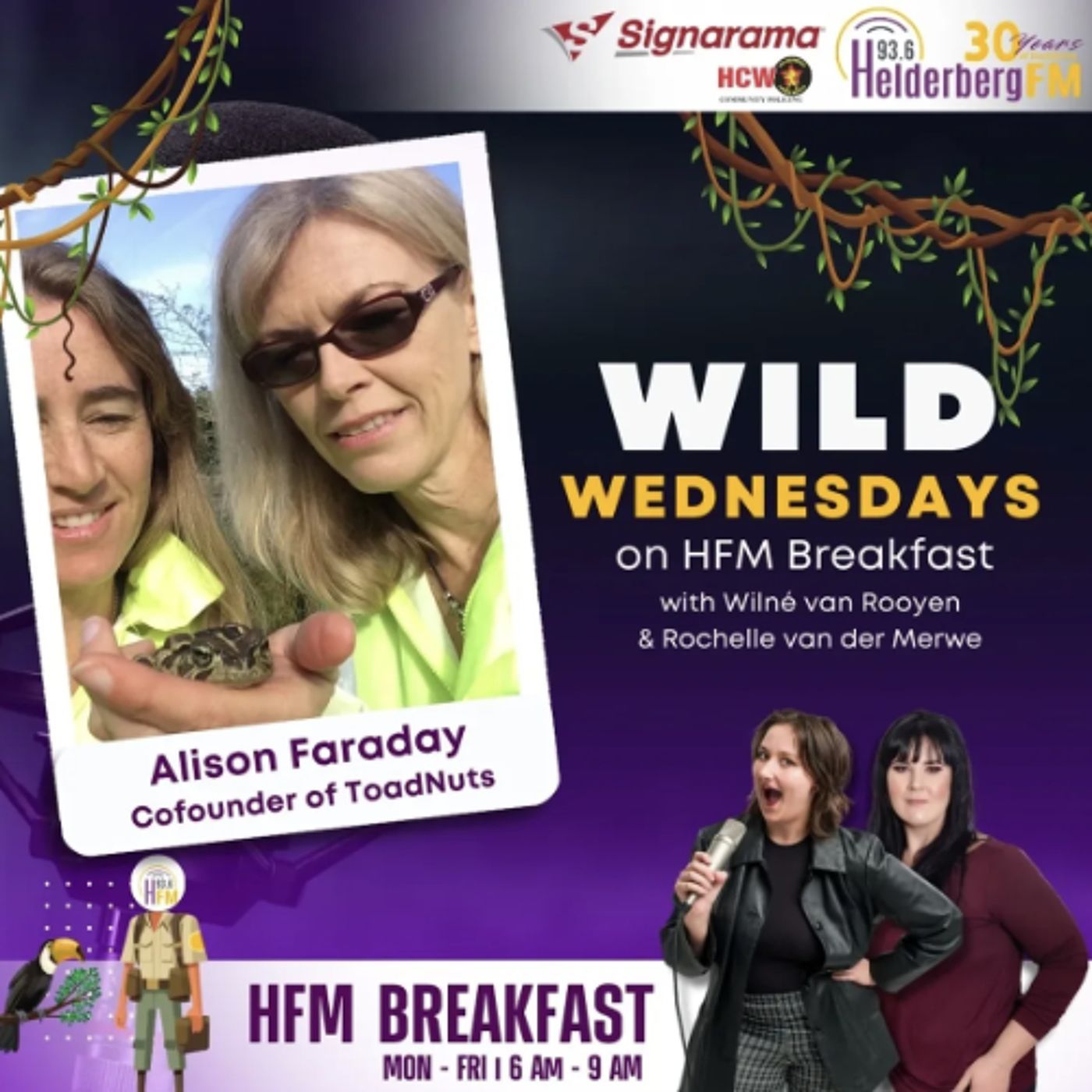 Wild Wednesday's On #HFMBreakfast episode artwork