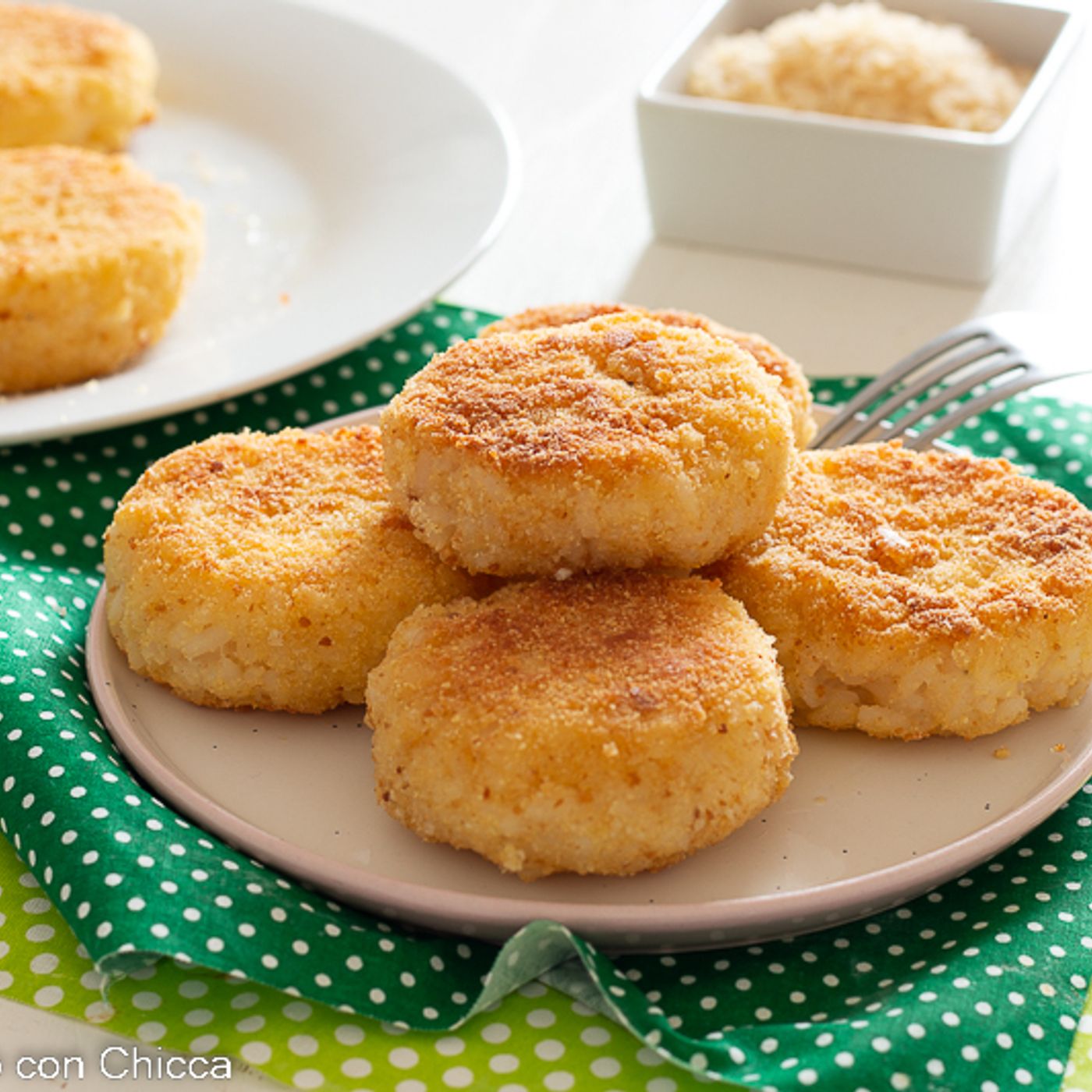 Frittelle di riso salate