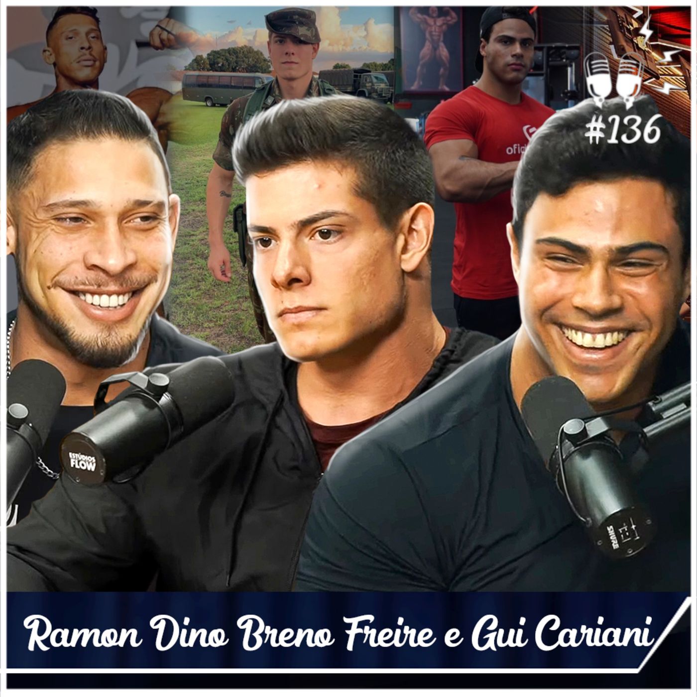 RAMON DINO, BRENO FREIRE E GUI CARIANI - Flow #136