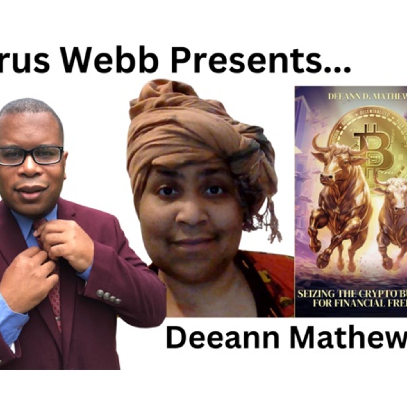 Author Deeann Mathews talks Crypto Education on Conversations LIVE episode artwork
