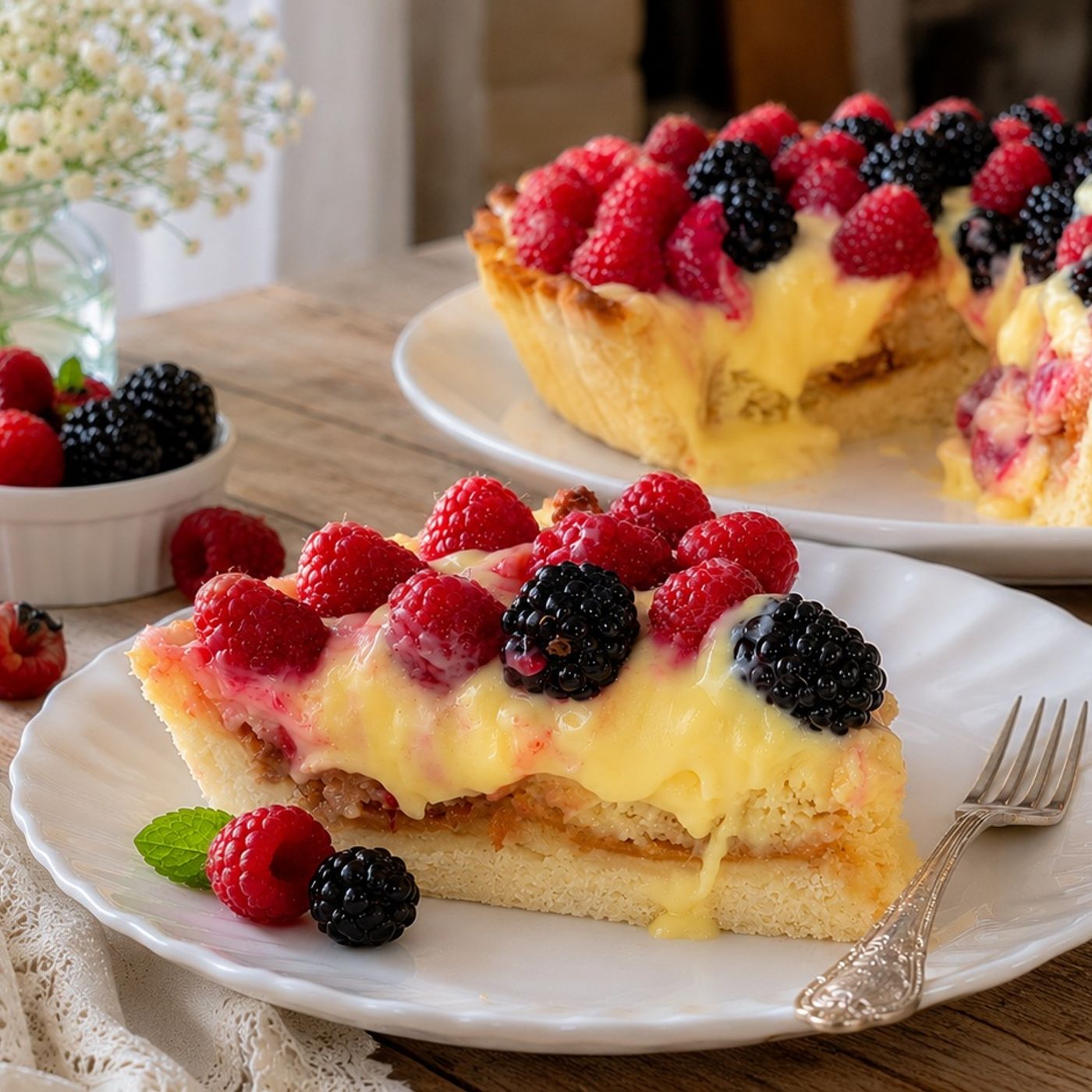 Crostata con frutti di bosco al babà napoletano episode artwork