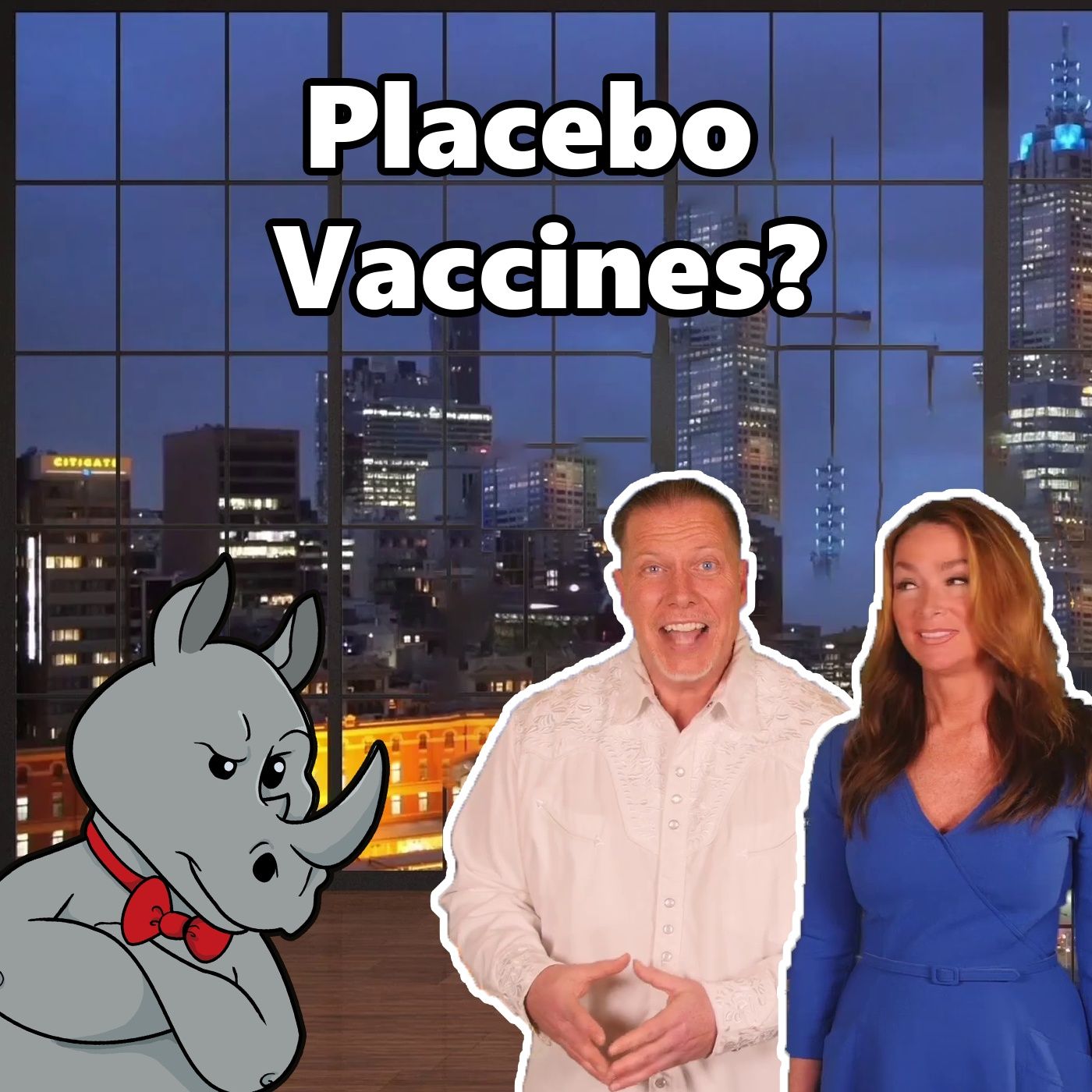 There are no double blind placebo vaccine trials! episode artwork