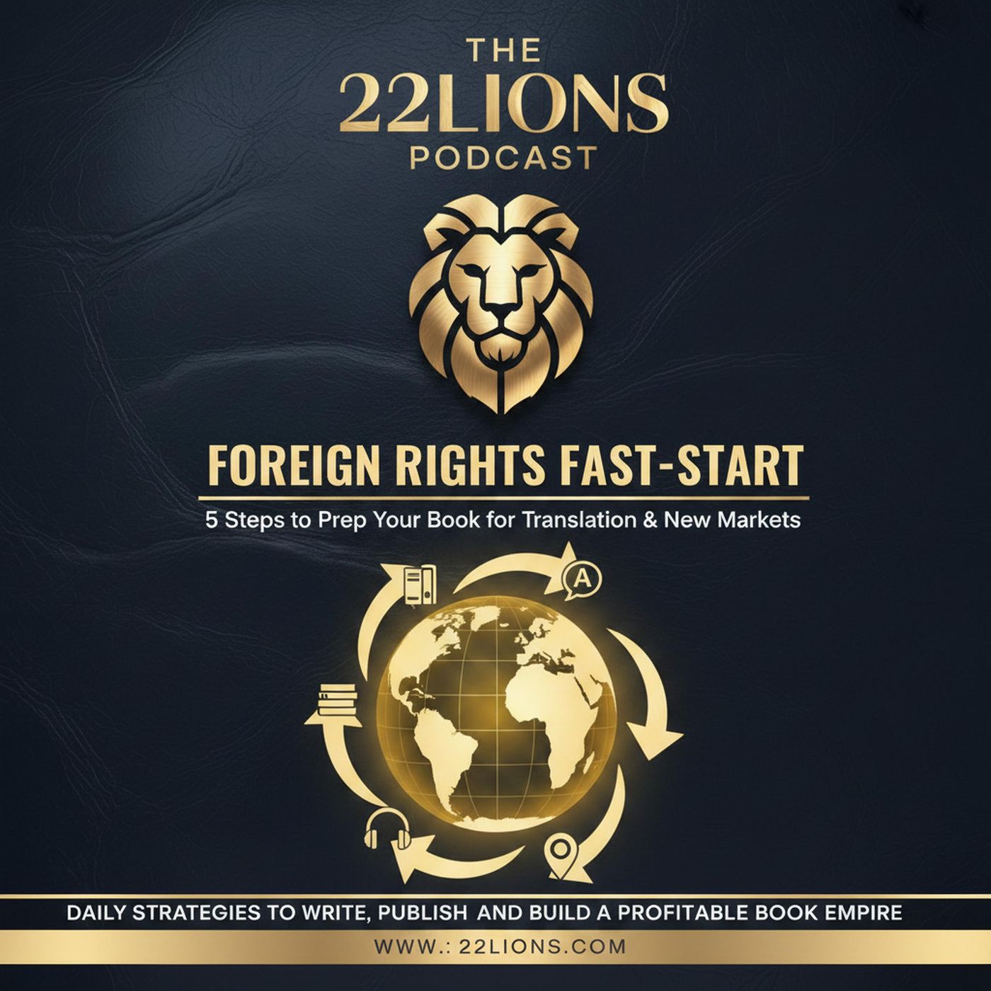 Foreign Rights Fast-Start: 5 Steps to Prep Your Book for Translation & New Markets episode artwork