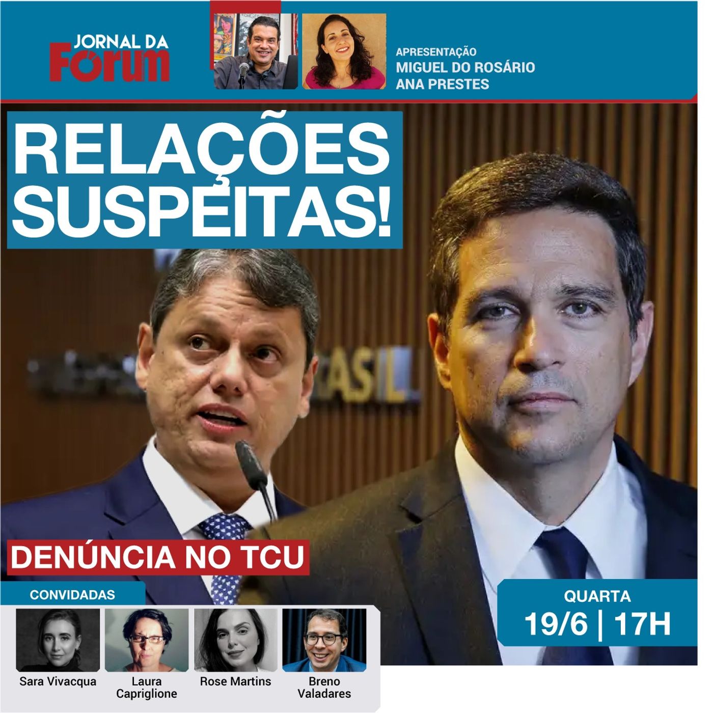 Representação do TCU levanta suspeitas sobre relação entre Campos Neto e Tarcísio de Freitas episode artwork