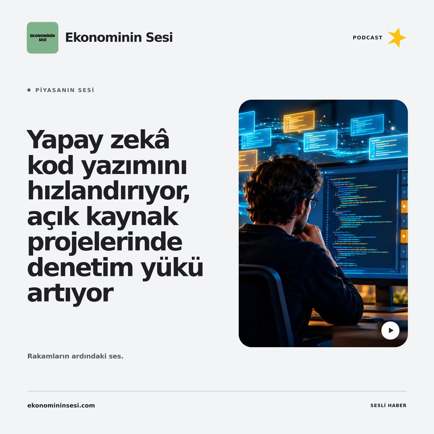 Yapay zekâ kod yazımını hızlandırıyor, açık kaynak projelerinde denetim yükü artıyor