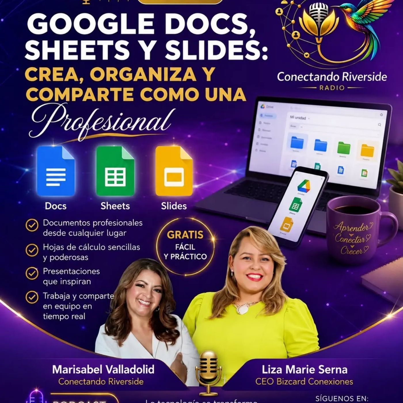 Aprendiendo en la era digital - Google Dogs sheets y slides episode artwork