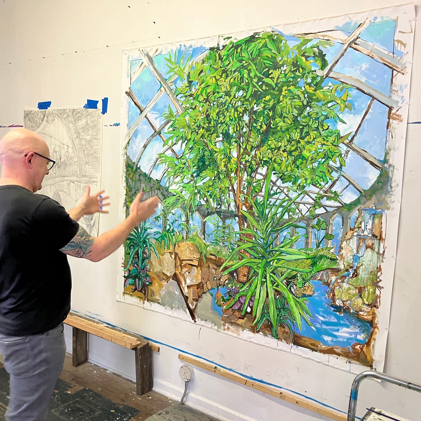 PART II: Watie White on his Benson murals & mixing the absurd with the sublime