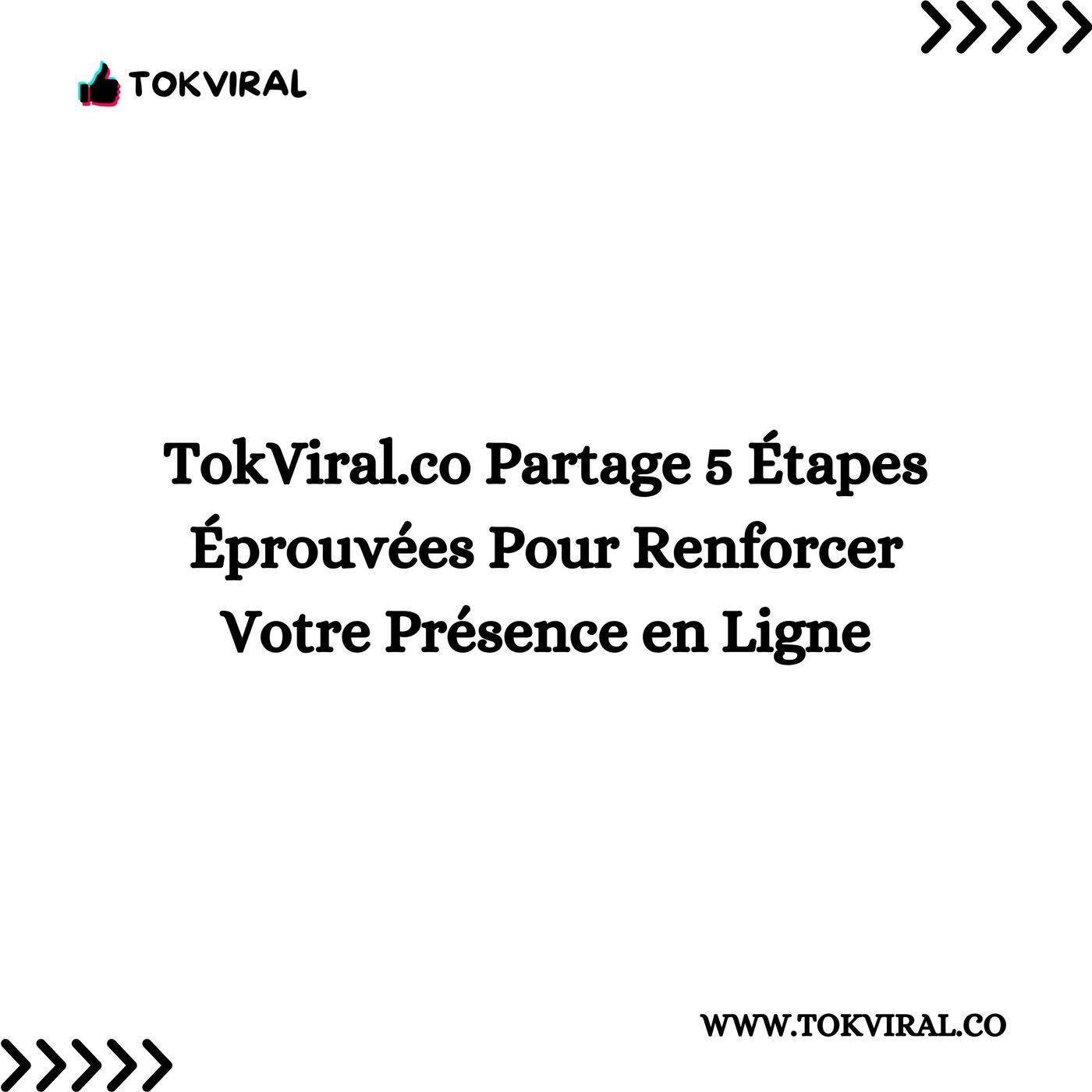 TokViral.co Partage 5 Étapes Éprouvées Pour Renforcer Votre Présence en Ligne episode artwork