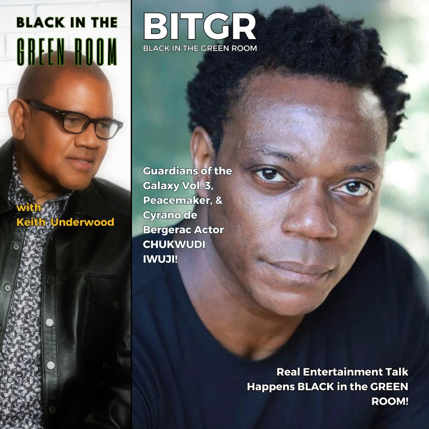 In the Green Room with Chukwudi Iwuji: From Shakespeare to Supervillains episode artwork