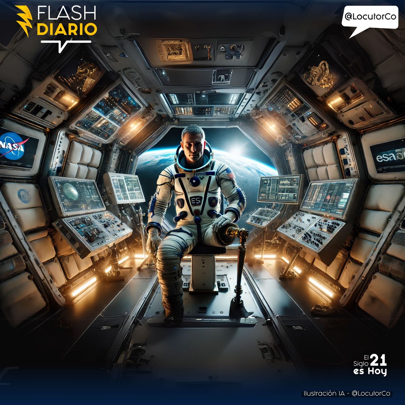 El primer astronauta con prótesis ya está listo