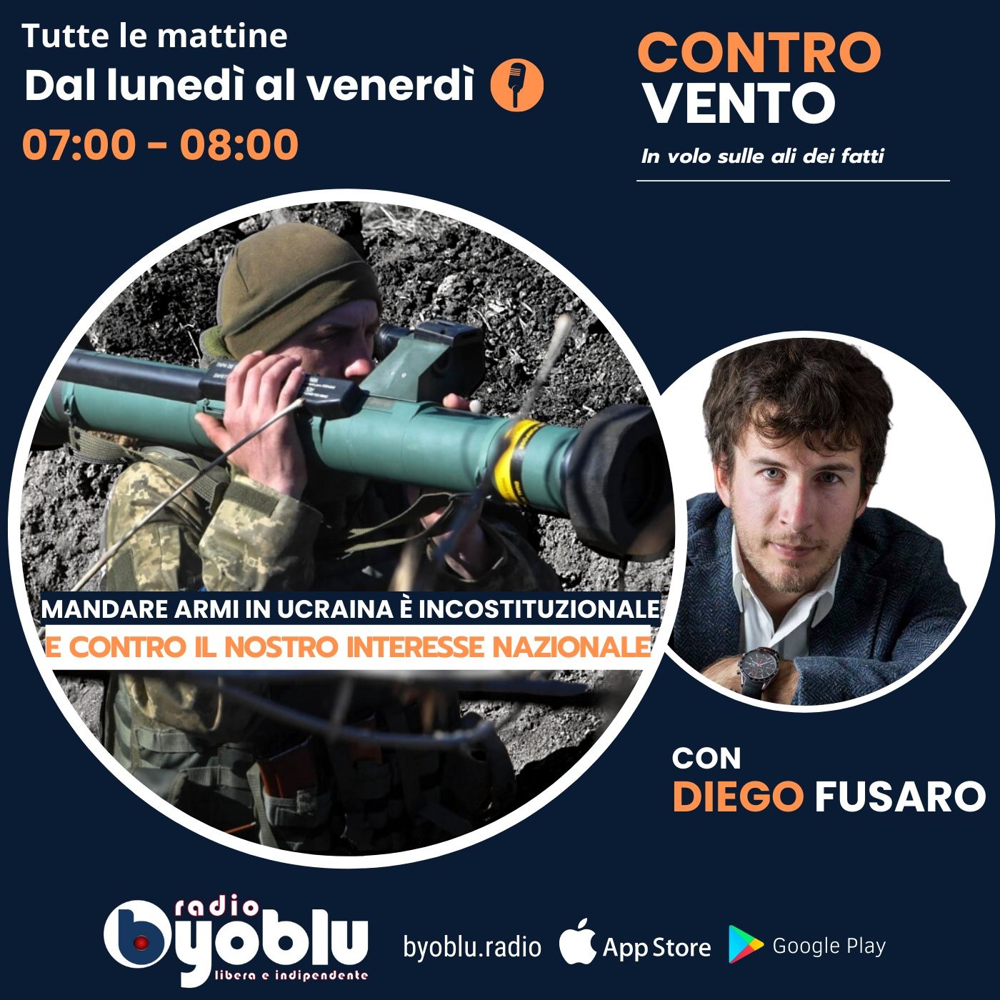 Mandare armi in Ucraina è incostituzionale e contro il nostro interesse nazionale episode artwork