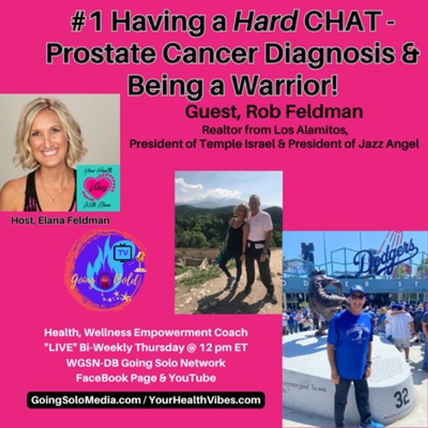 1 Having a Hard CHAT -  Prostate Cancer Diagnosis & Being a Warrior!