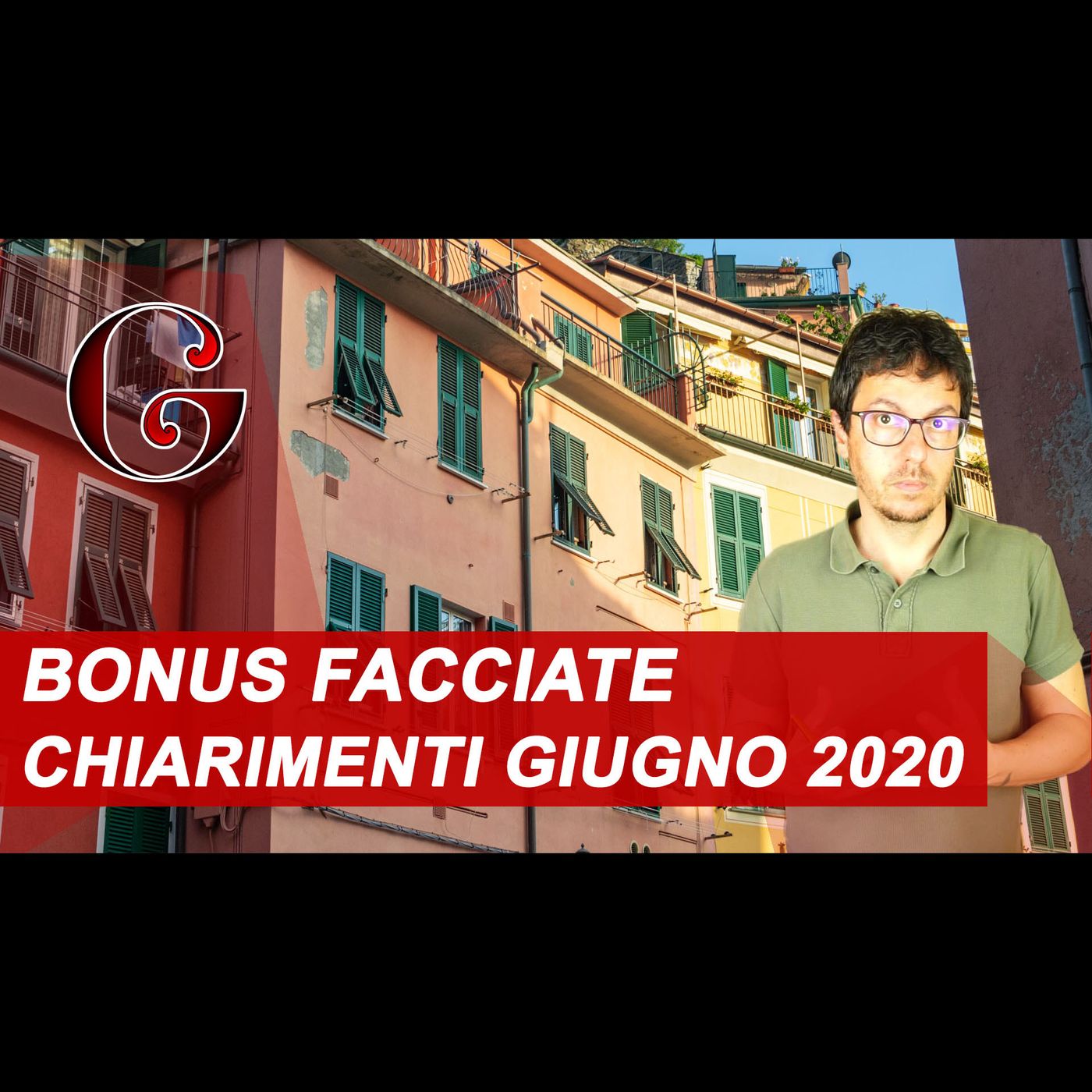 CHIARIMENTI BONUS FACCIATE 2020: balconi parapetti ringhiere tetto - quali lavori e quale bonifico episode artwork