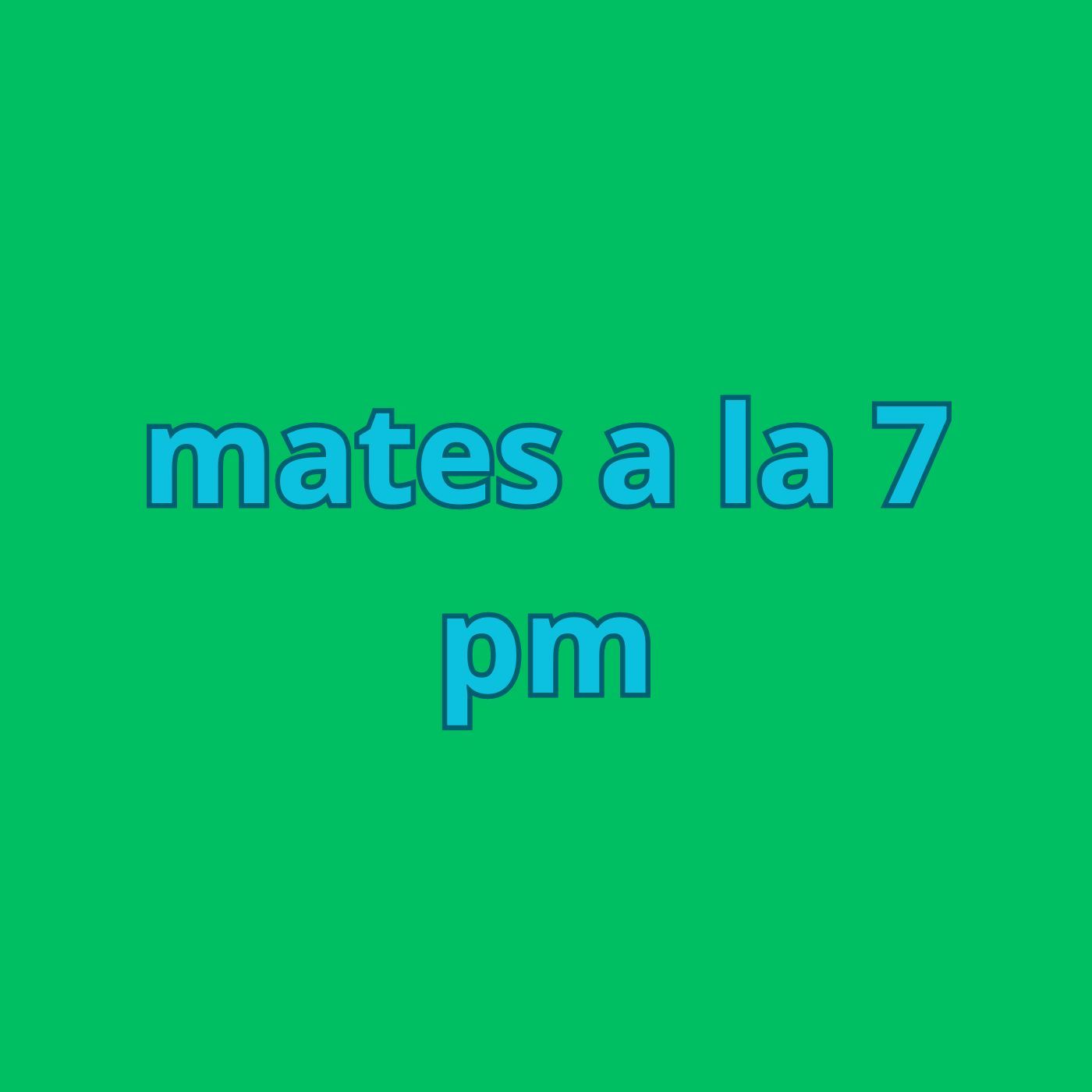 mates a la 7 pm episode artwork