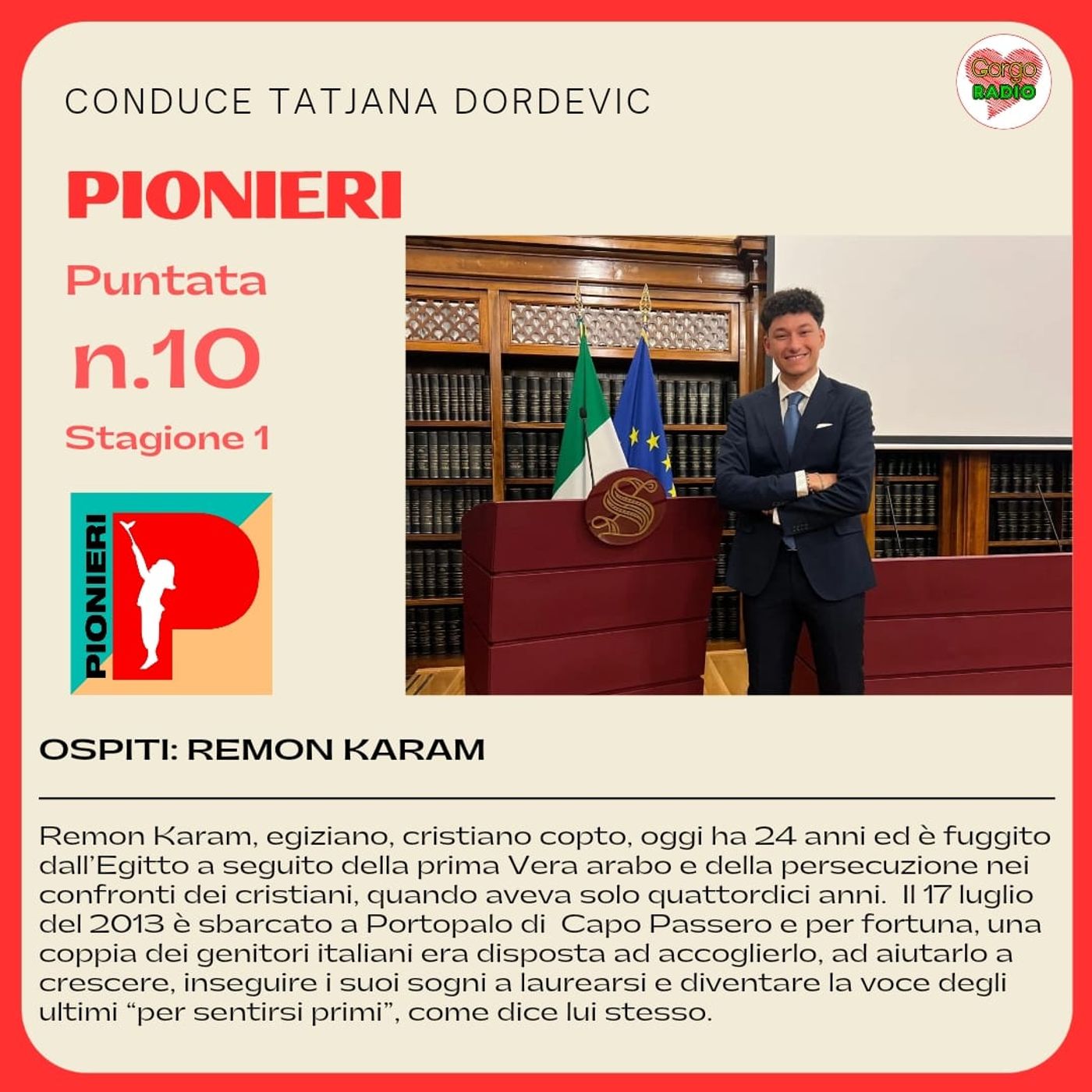 Intervista a Remon Karam, attivista e mediatore culturale episode artwork
