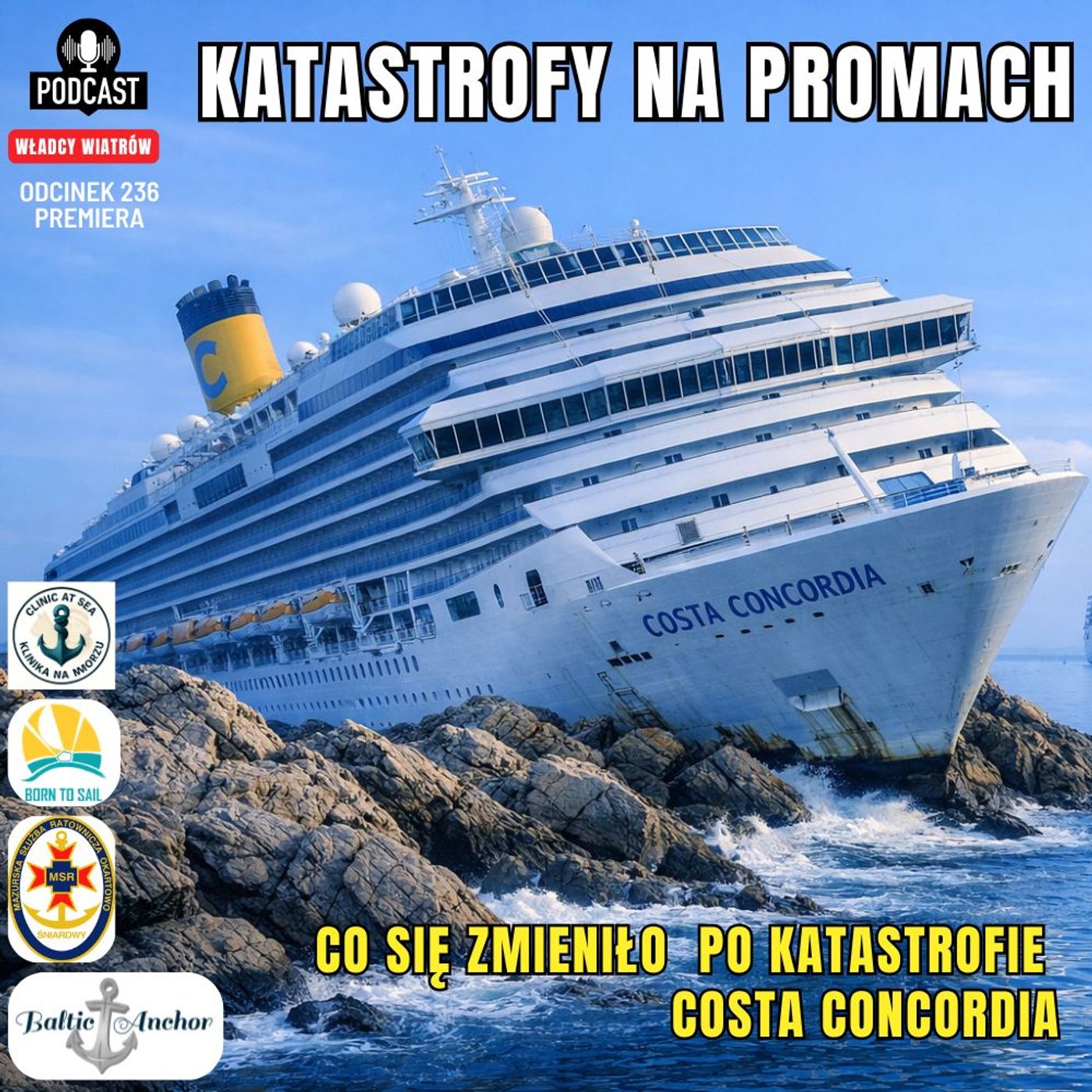 Odcinek 236 - Katsrfofy na promach morskich, czego możemy się po nich nauczyć episode artwork