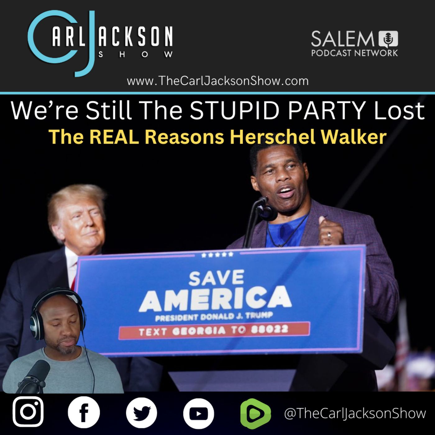 We’re Still The STUPID PARTY: The REAL Reasons Herschel Walker Lost.